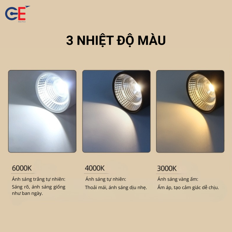 3 nhiệt độ màu