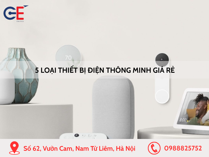 5 loại thiết bị điện thông minh giá rẻ nên lắp đặt