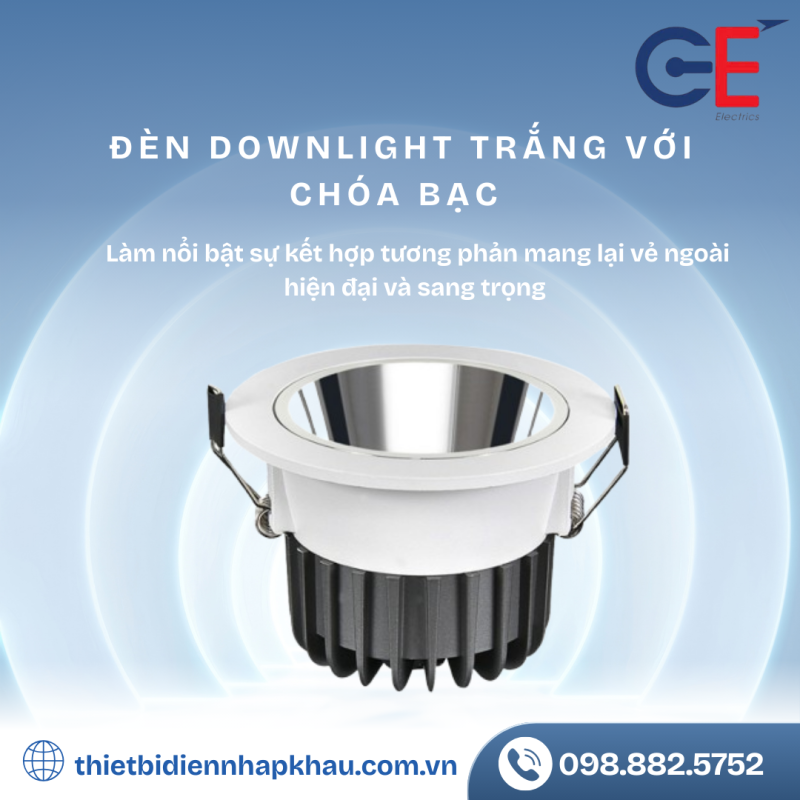 Đèn âm trần downlight Philips GE-DN06 sang trọng