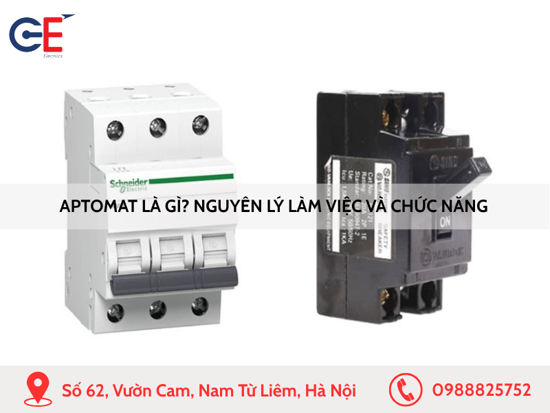 Aptomat là gì Nguyên lý làm việc và chức năng