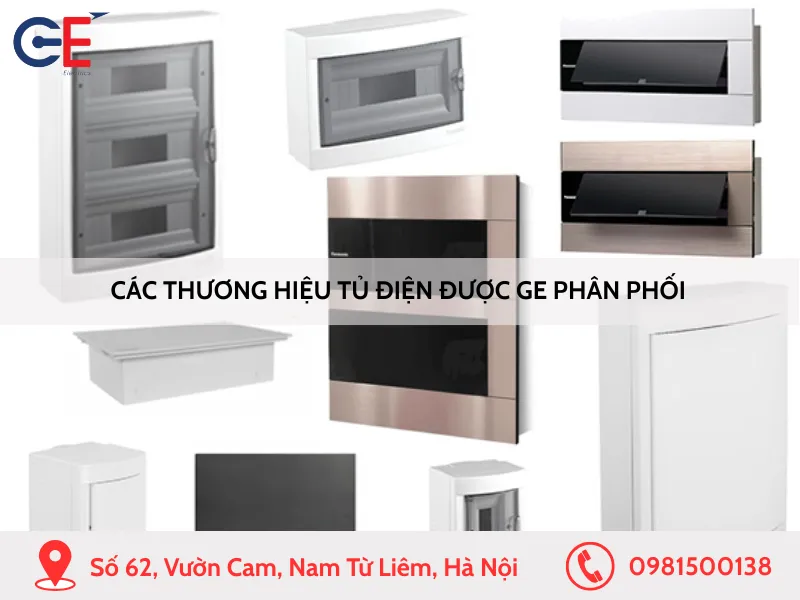 Các thương hiệu tủ điện được GE phân phối