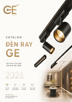 Catalog đèn ray nam châm GE 2026