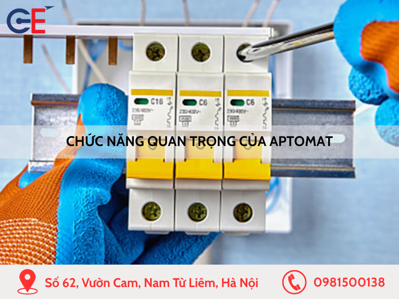 Chức năng quan trọng của Aptomat