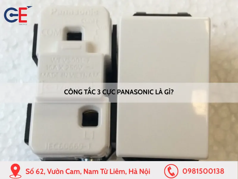 Công tắc 3 cực Panasonic là gì