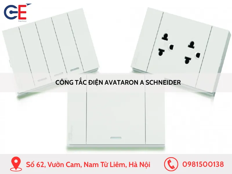 Công tắc điện AvatarOn A Schneider