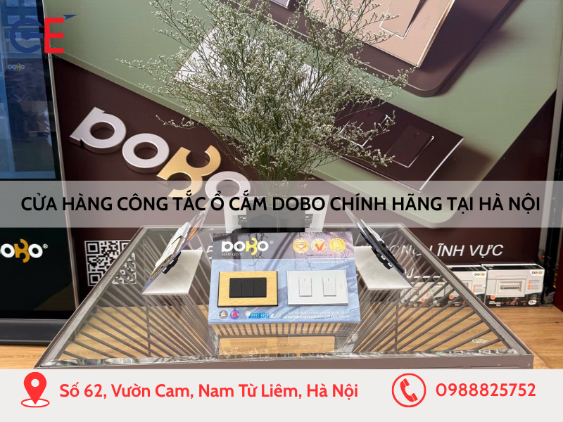 Cửa hàng công tắc ổ cắm Dobo tại Hà Nội