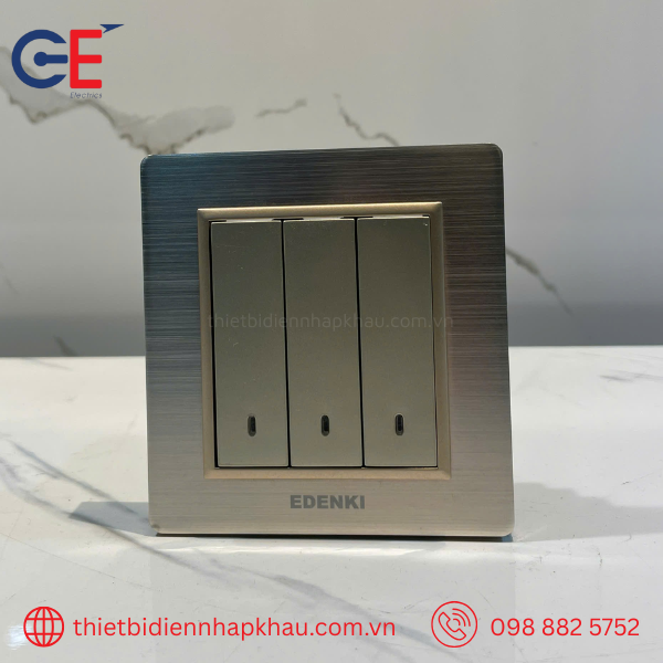 Cửa hàng cung cấp công tắc ổ cắm Edenki EL-103L