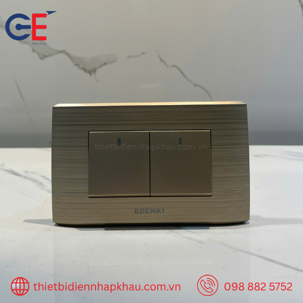 Cửa hàng phân phối công tắc ổ cắm Edenki Deluxe BPG