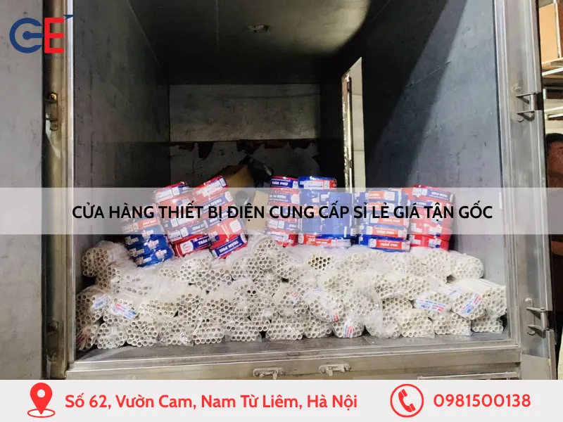 Cửa hàng thiết bị điện cung cấp sỉ lẻ giá tận gốc