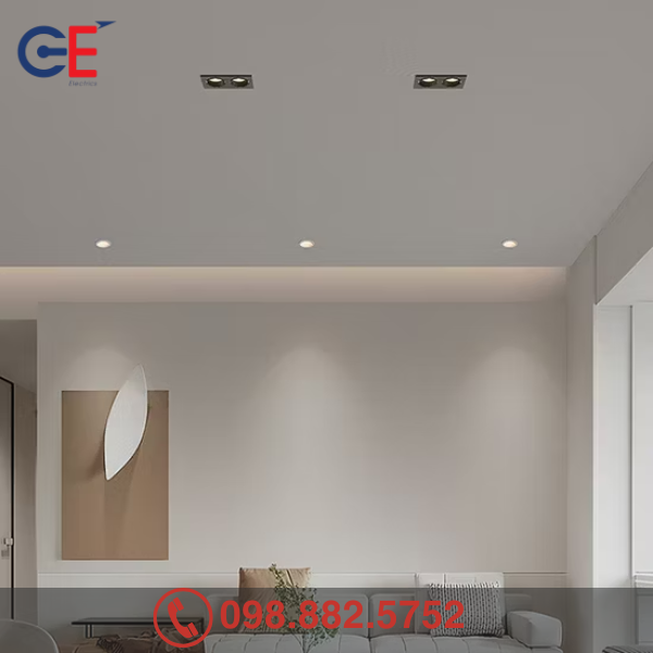 Đặc điểm của Đèn Downlight âm trần Panasonic DN 2G đơn sắc tròn 24W