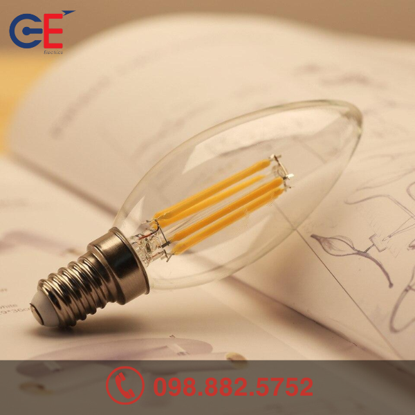 Đặc điểm của Đèn Led Bulb Filament Panasonic Bóng C 4W