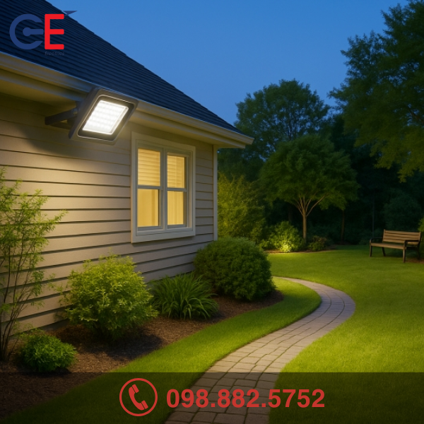 Đặc điểm của Đèn Pha Mini 2G Panasonic kính trong 10W