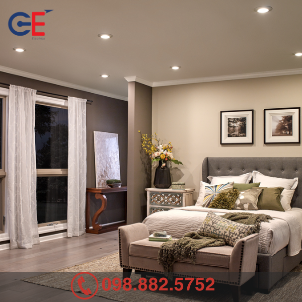 Đặc điểm của Đèn âm trần Panasonic Color Rim 9W viền bạc