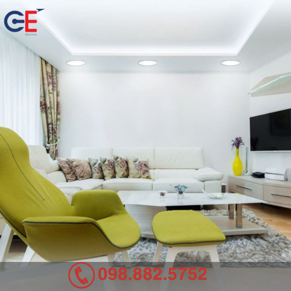 Đặc điểm của Đèn âm trần Panasonic DN 2G đơn sắc tròn 15W 150mm