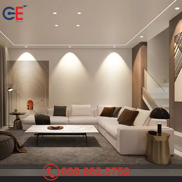 Đặc điểm của Đèn downlight âm trần Panasonic DN 2G đơn sắc tròn chống ẩm 12W