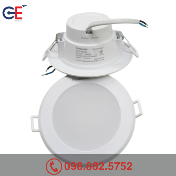 Đặc điểm của Đèn downlight âm trần Panasonic DN cảm biến 12W