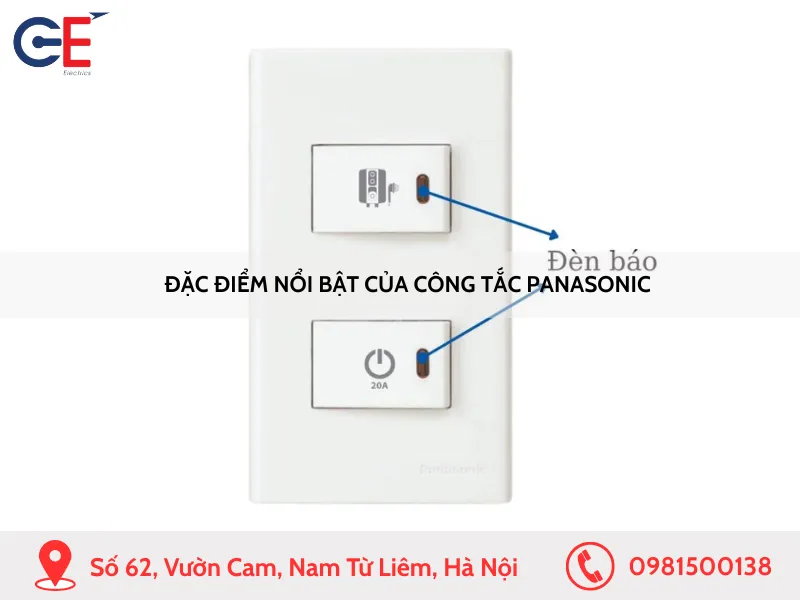 Đặc điểm nổi bật của công tắc Panasonic