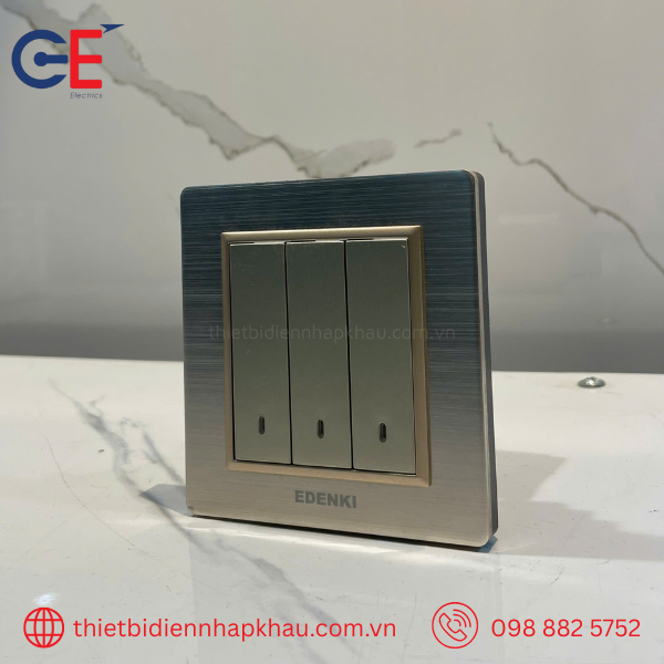 Đặc điểm nổi bật của công tắc ổ cắm Edenki EL-103L