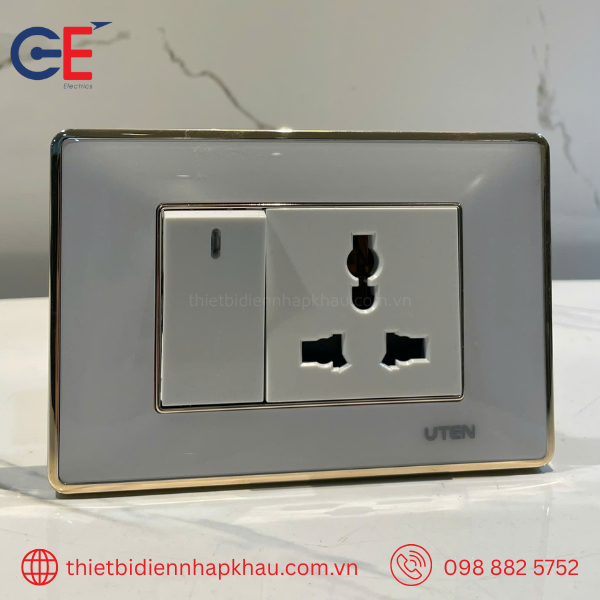Đặc điểm nổi bật của dòng công tắc ổ cắm Uten Q120
