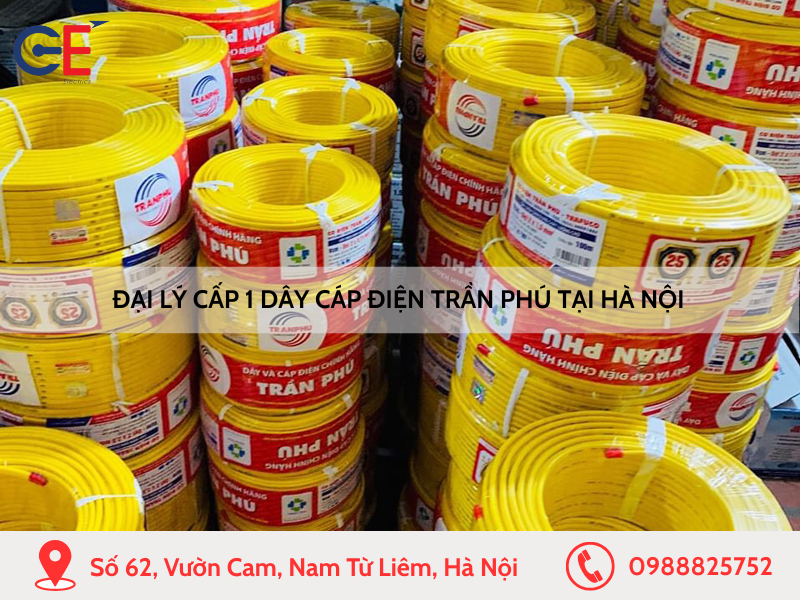 Đại lý cấp 1 dây cáp điện Trần Phú tại Hà Nội