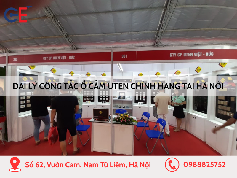 Đại lý công tắc ổ cắm Uten chính hãng, uy tín tại Hà Nội