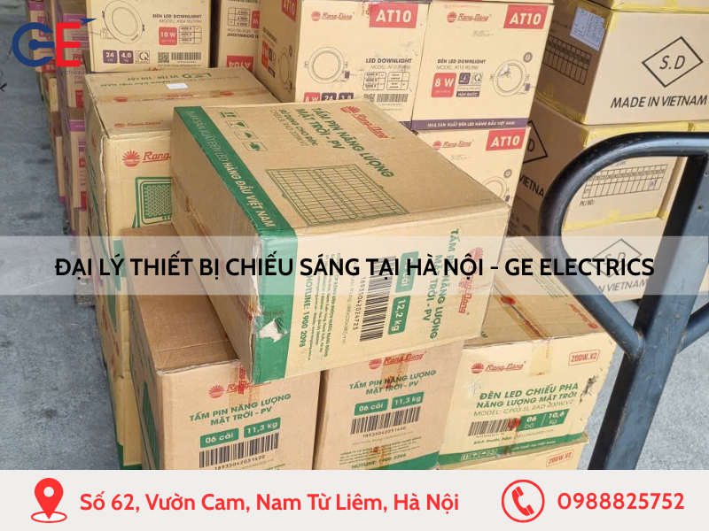 Đại lý thiết bị chiếu sáng tại Hà Nội - GE Electrics