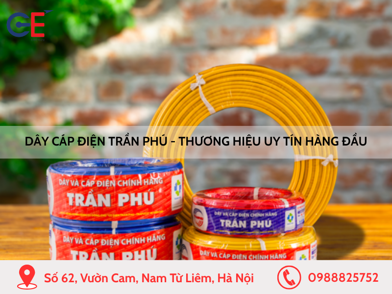 Dây cáp điện Trần Phú – Thương hiệu uy tín hàng đầu
