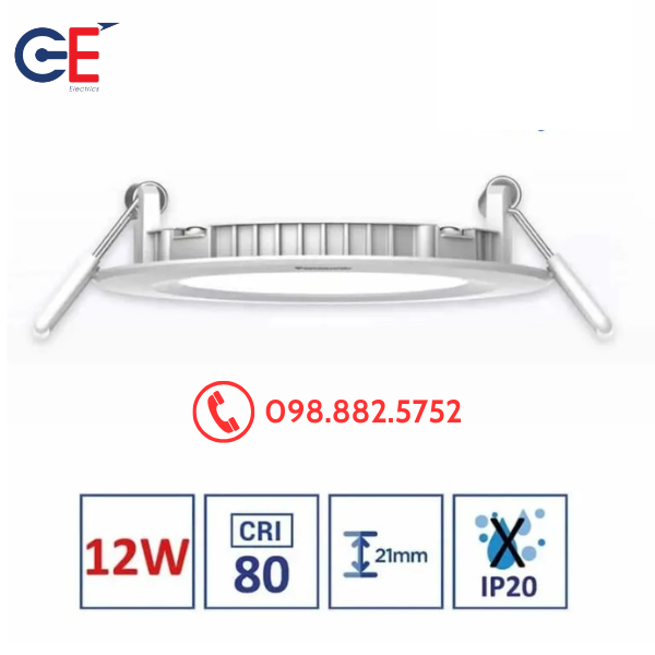 Đèn Downlight Âm Trần Panasonic NNNC7656288 12W đổi màu (2) Đèn Downlight Âm Trần Panasonic NNNC7656288 12W đổi màu