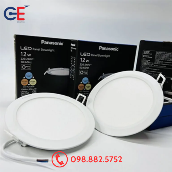 Đèn Downlight Âm Trần Panasonic NNNC7656288 12W đổi màu (4) Đèn Downlight Âm Trần Panasonic NNNC7656288 12W đổi màu