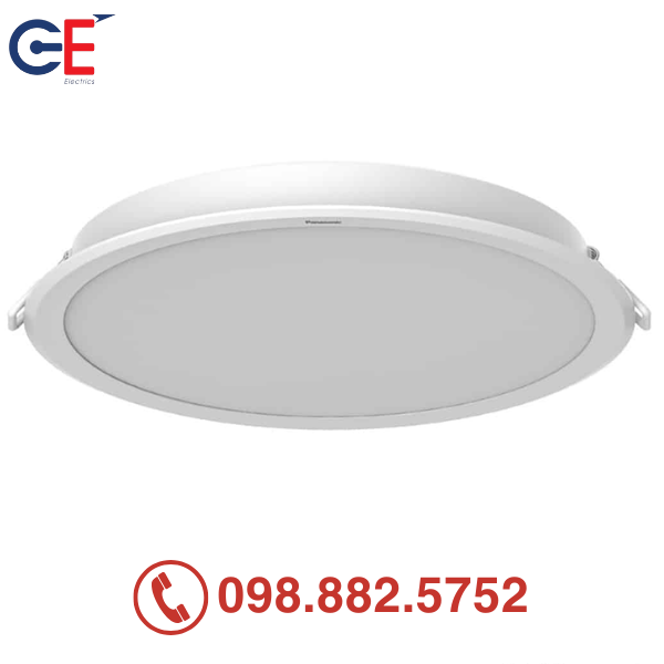 Đèn Downlight âm trần Panasonic DN 2G đơn sắc tròn 24W