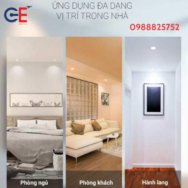 Đèn Led Âm Trần Panasonic EZ-M 15W