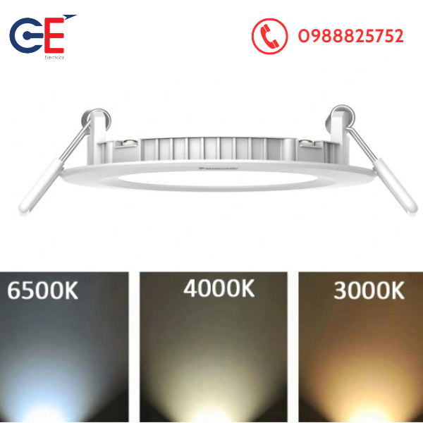Đèn Led Âm Trần Panasonic EZ-M Tròn 6W (3) Đèn Led Âm Trần Panasonic EZ-M Tròn 6W