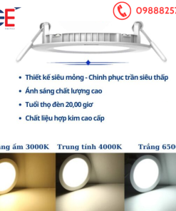 Đèn Led Âm Trần Panasonic EZ-M Tròn 6W