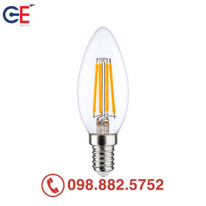 Đèn Led Bulb Filament Panasonic Bóng C 2.2W