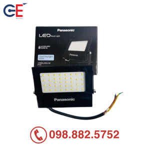 Đèn Led Pha Mini 2G Panasonic kính trong 20W