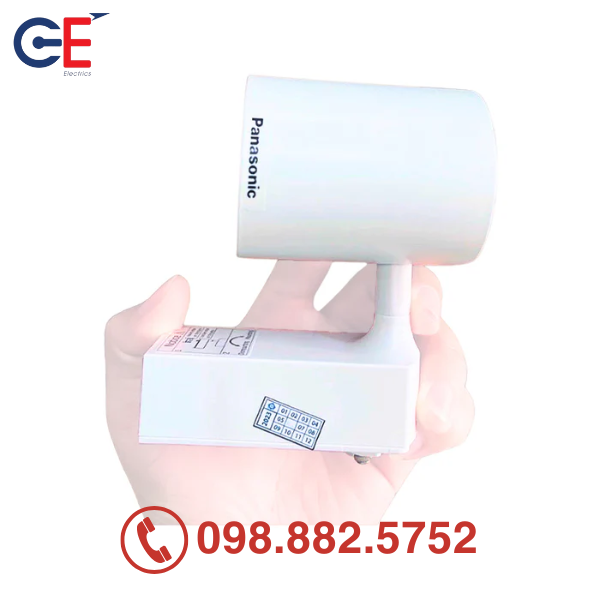 Đèn Led spotlight chiếu điểm gắn thanh ray Panasonic màu trắng 7W Đèn Led chiếu điểm gắn thanh ray Panasonic màu trắng 7W