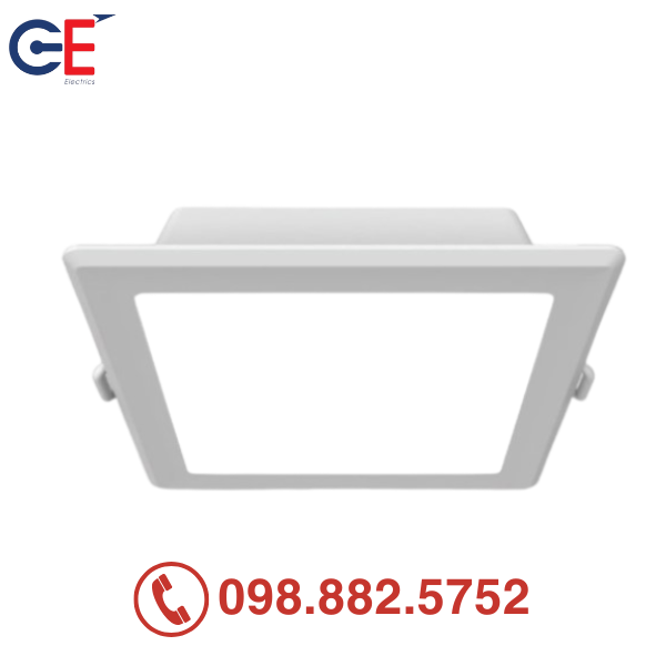 Đèn âm trần Panasonic DN 2G đơn sắc vuông 9W