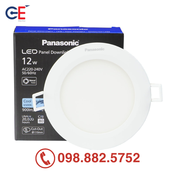 Đèn âm trần Panasonic Neo Slim Tròn 12W Đèn downlight Panasonic Neo Slim Tròn 12W