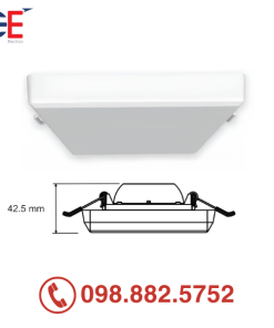 Đèn downlight âm trần Panasonic Rimless NNNC7621488 12W