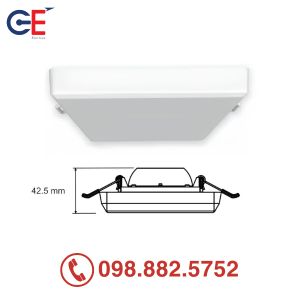Đèn downlight âm trần Panasonic Rimless NNNC7621488 12W