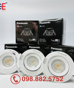 Đèn downlight âm trần điều chỉnh góc Panasonic tròn 9W