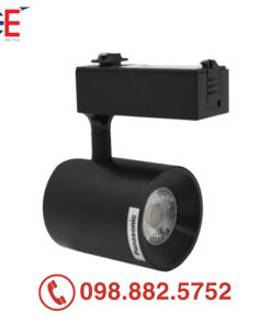 Đèn Led chiếu điểm gắn thanh ray Panasonic màu đen 7W
