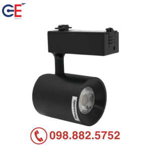 Đèn Led chiếu điểm gắn thanh ray Panasonic màu đen 7W