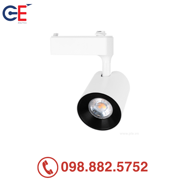 Đèn Led chiếu điểm gắn thanh ray Panasonic màu trắng 7W