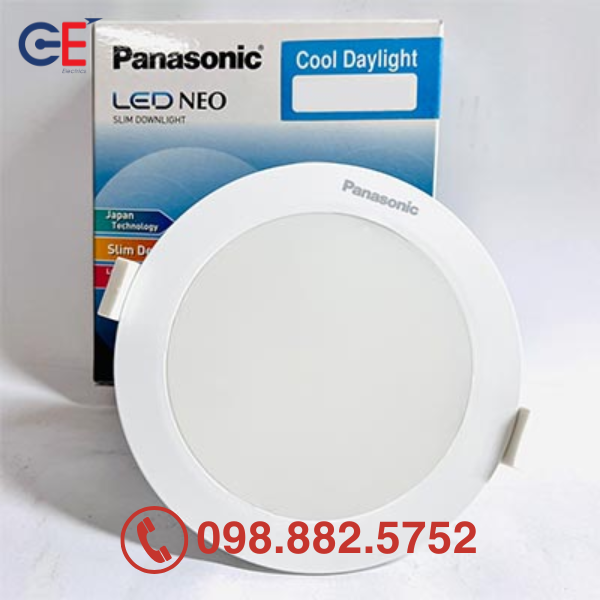 Đèn downlight Panasonic Neo Slim Tròn 18W Đèn downlight âm trần Panasonic Neo Slim Tròn 18W