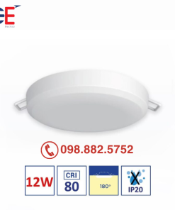 Đèn downlight âm trần Panasonic Rimless NNNC7621188 12W