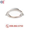 Đèn downlight âm trần Panasonic Color Rim 12W viền vàng