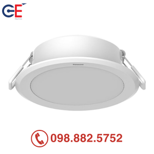 Đèn downlight âm trần Panasonic DN 2G đơn sắc tròn chống ẩm 12W