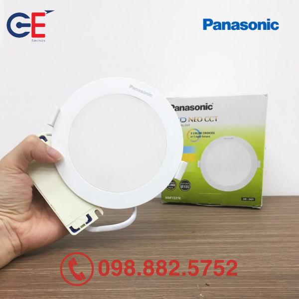Đèn downlight âm trần Panasonic Neo Slim 2G NNP72376A 9W 90mm Đèn âm trần Panasonic Neo Slim 2G NNP72376A 9W 90mm