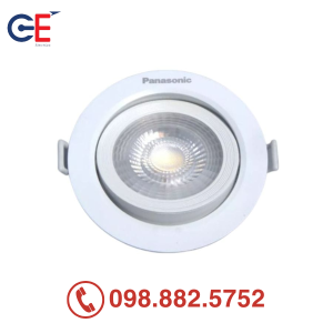 Đèn downlight điều chỉnh góc Panasonic tròn 5W 38 độ
